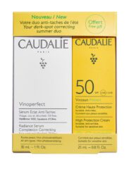 Caudalie Vinoperfect serum + Vinosun krema SPF 50