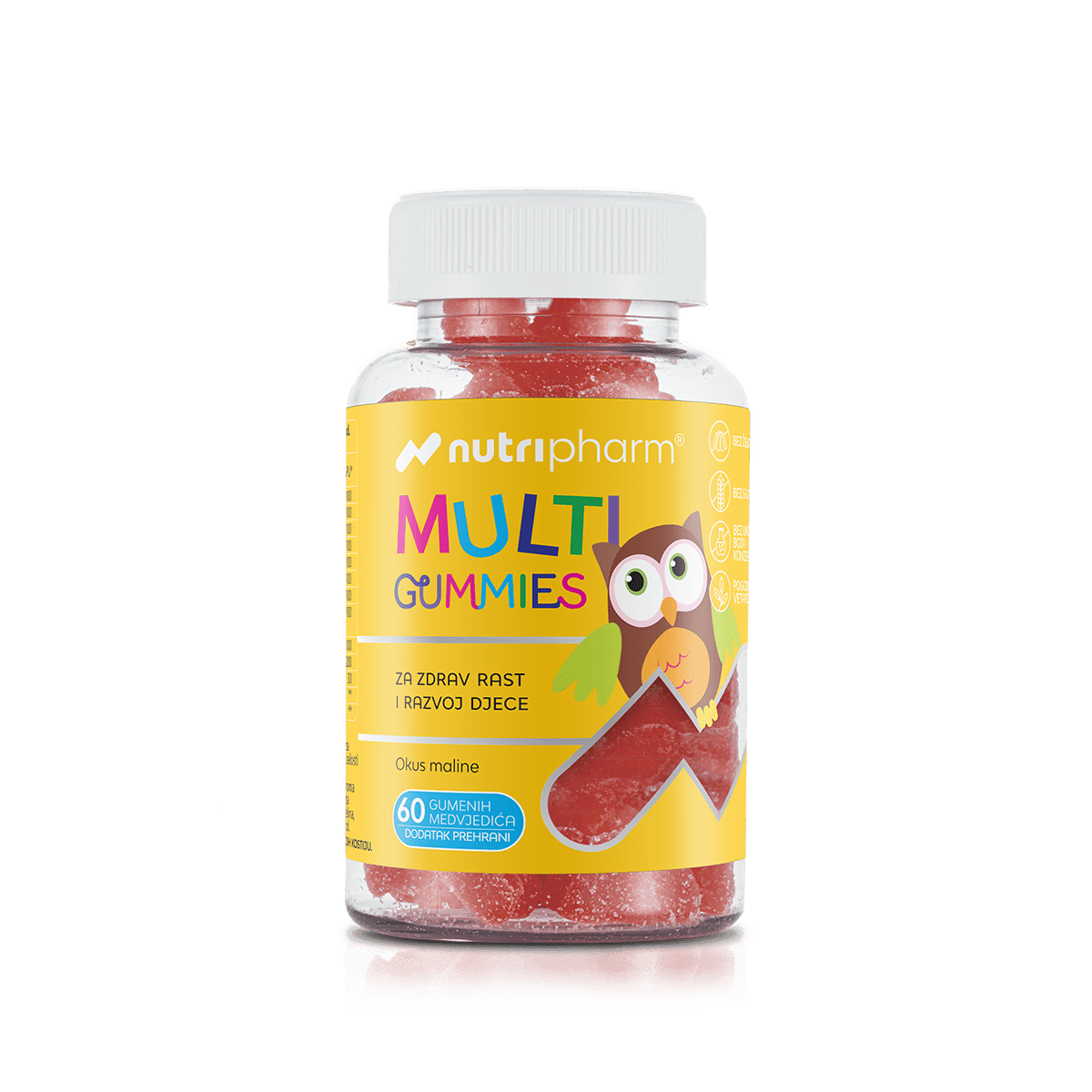 NutriPharm Multi Gummies 60 medvjedića
