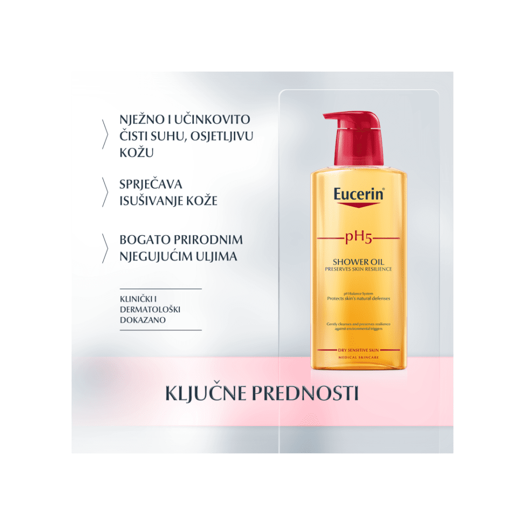 Eucerin pH5 ulje za tuširanje 200 ml - Slika 2