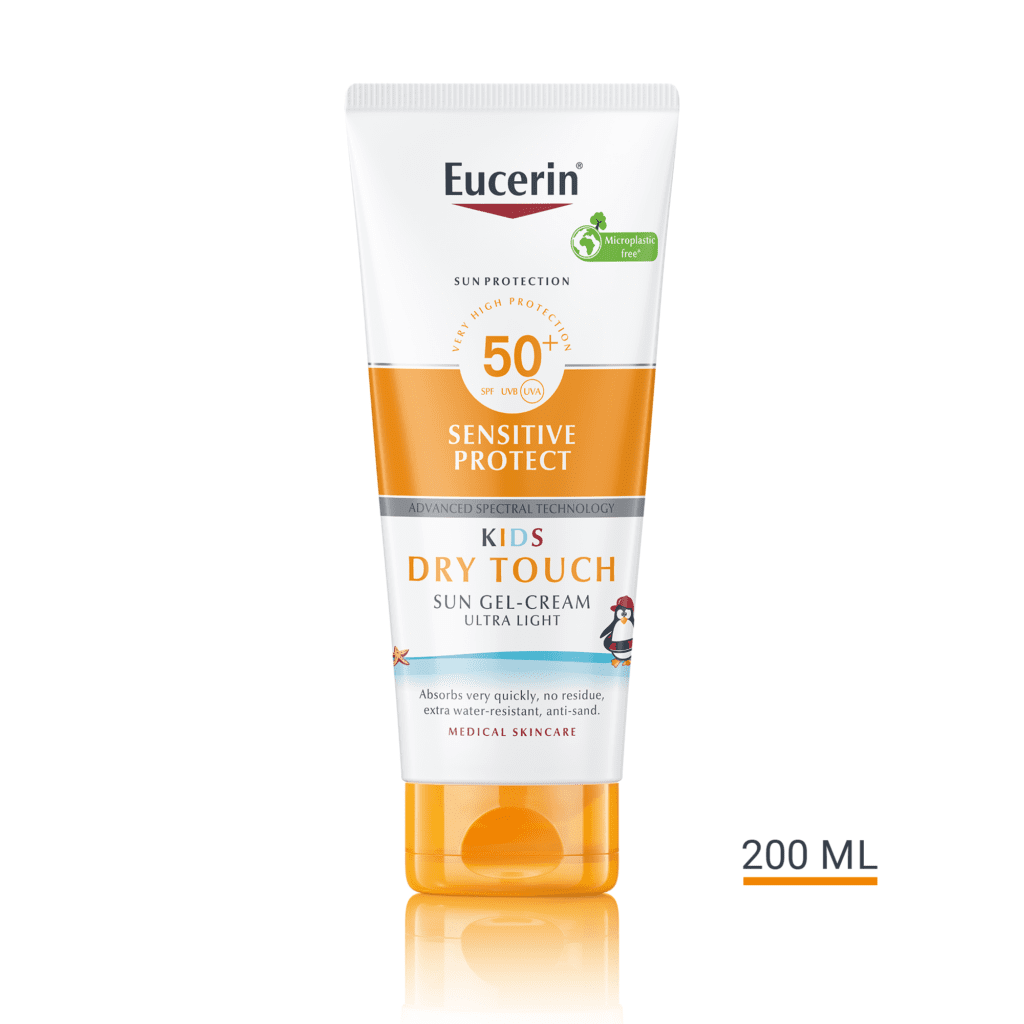 Eucerin Sun Sensitive Protect KIDS gel-krema za djecu SPF50+200 ml