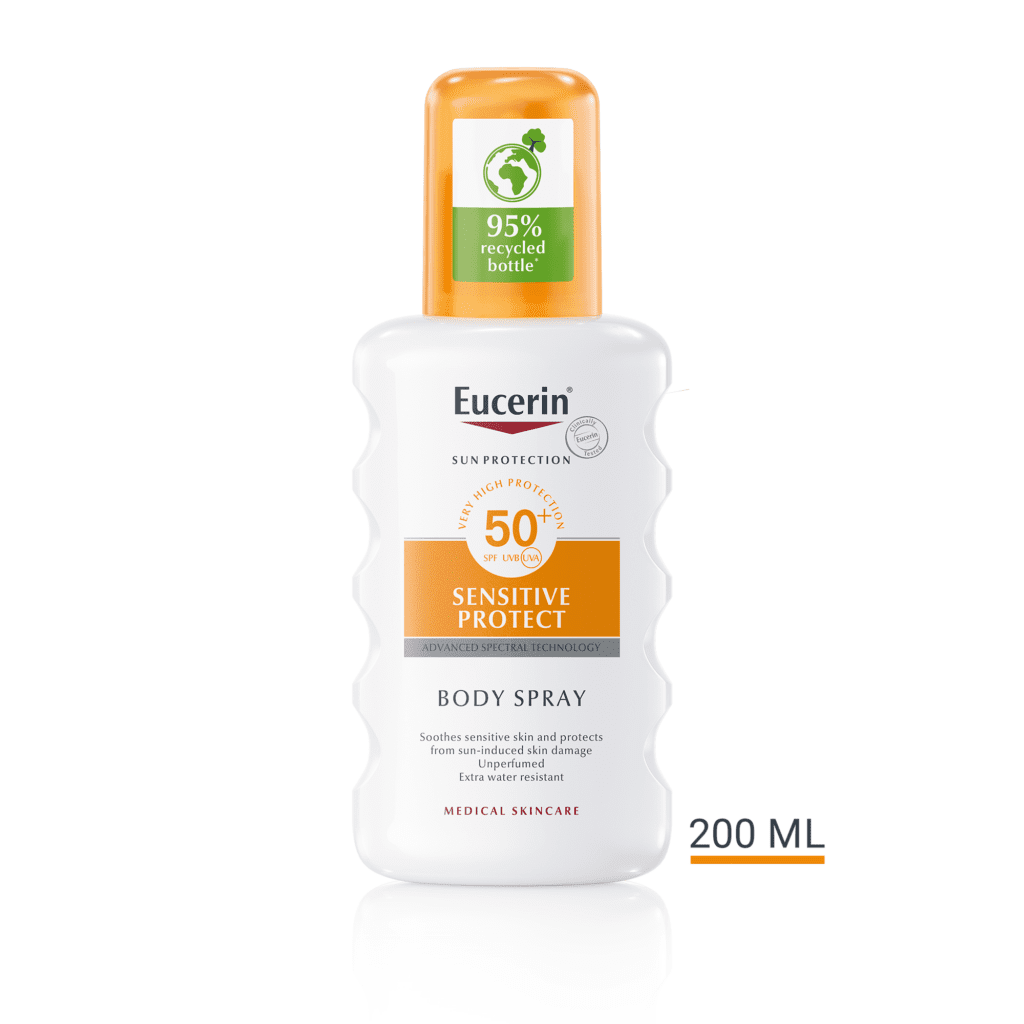 Eucerin Sun Sensitive Protect sprej za zaštitu kože od sunca SPF 50+200 ml