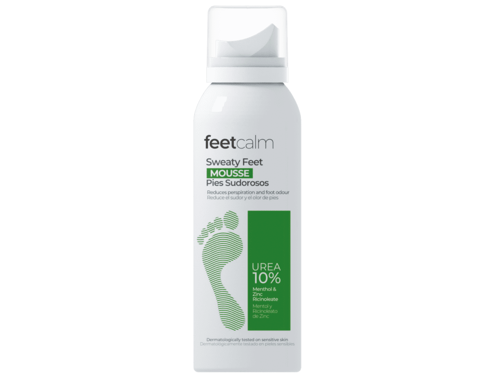 feetcalm Sweaty Feet Mousse 10% Urea 75 ml