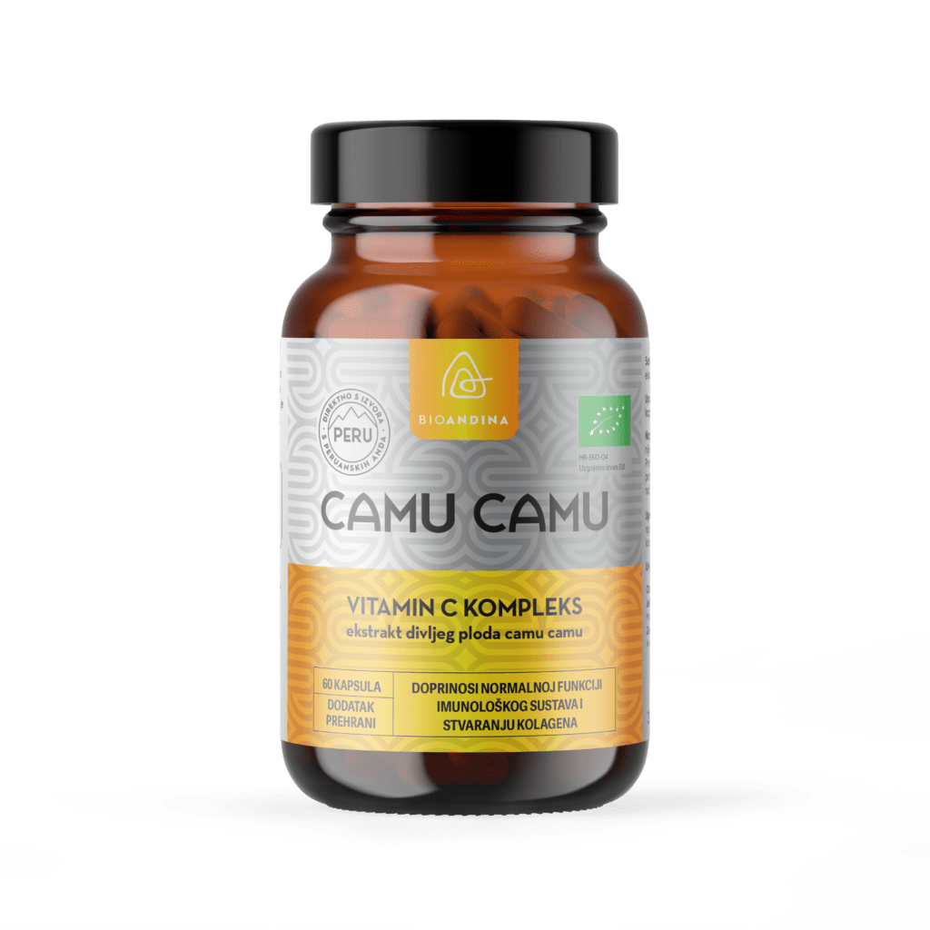 Bioandina Camu Camu BIO Vitamin C 60 kapsula