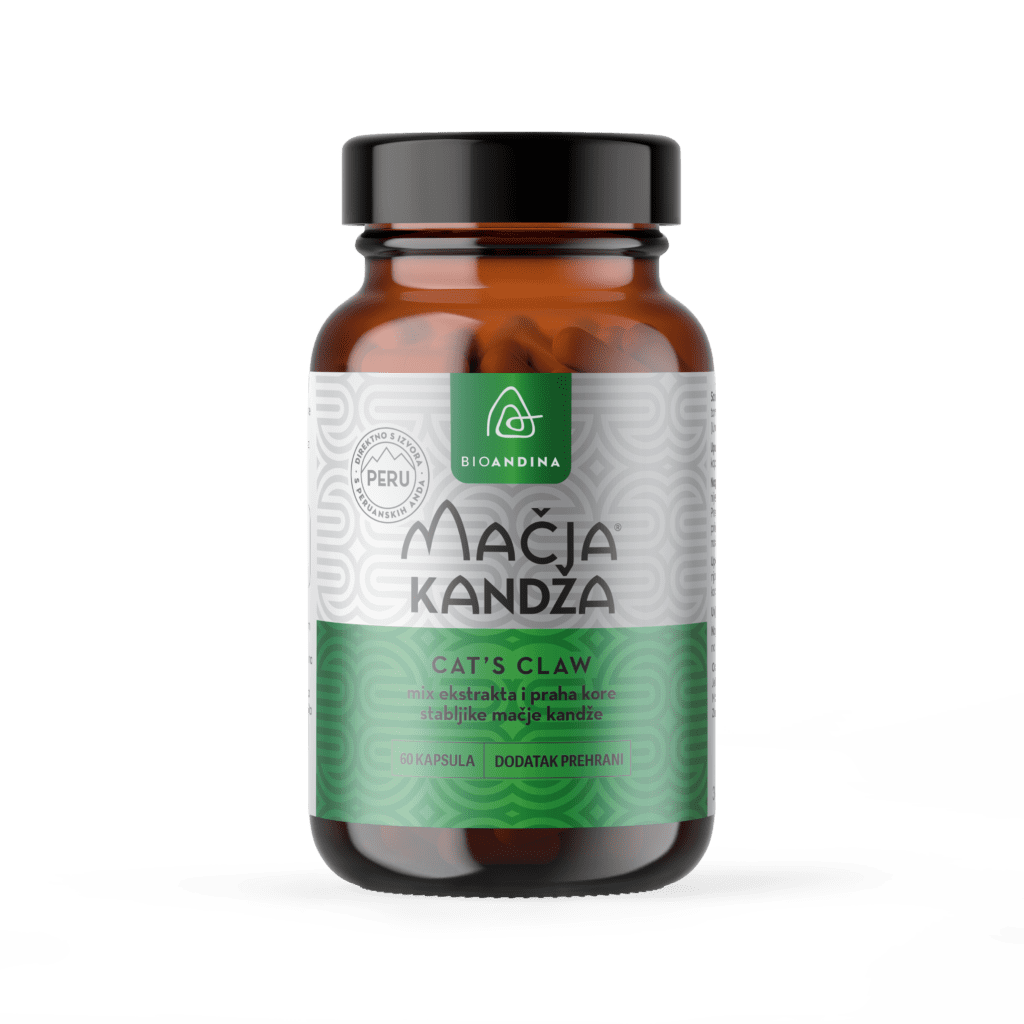 Bioandina Mačja kandža 60 kapsula