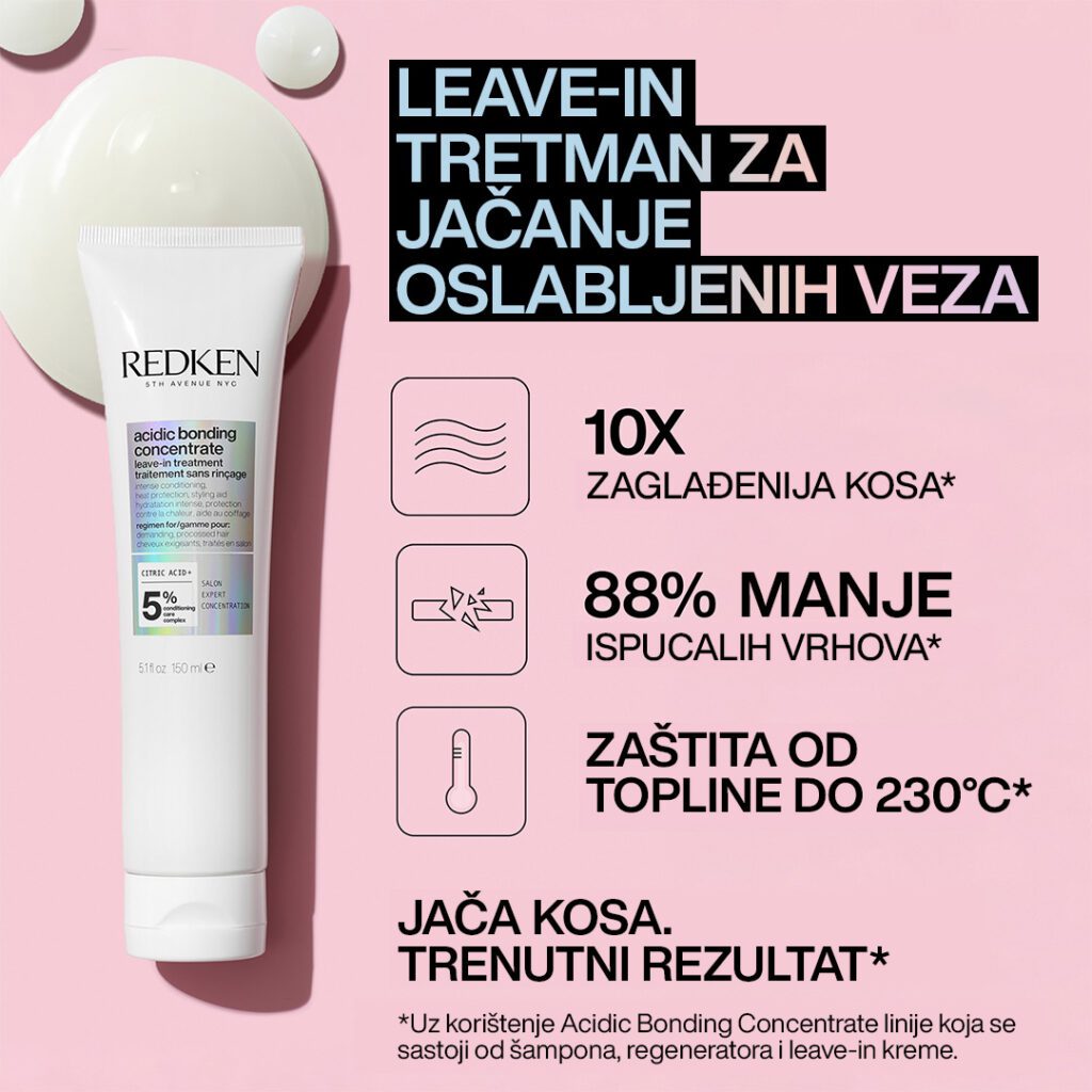 Redken NYC Acidic Bonding Concentrate Leave-In tretman 150 ml - Slika 3