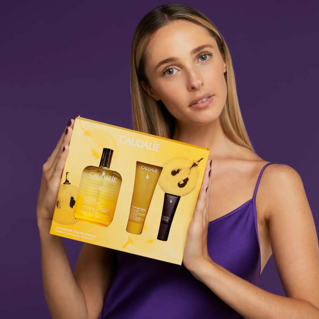 Caudalie Xmas Soleil des Vignes Oil Elixir Set - Slika 3