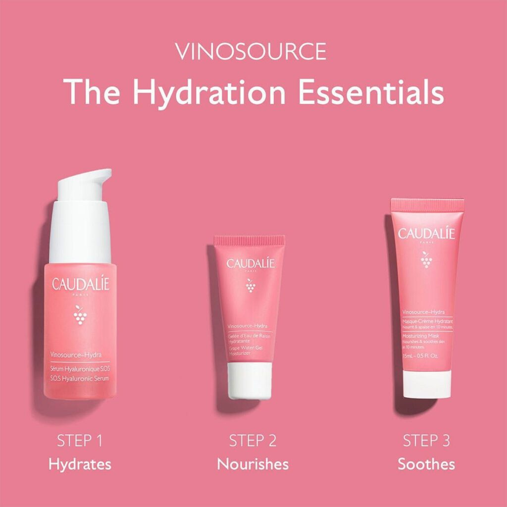 Caudalie Xmas Vinosource-Hydra Set - Slika 2