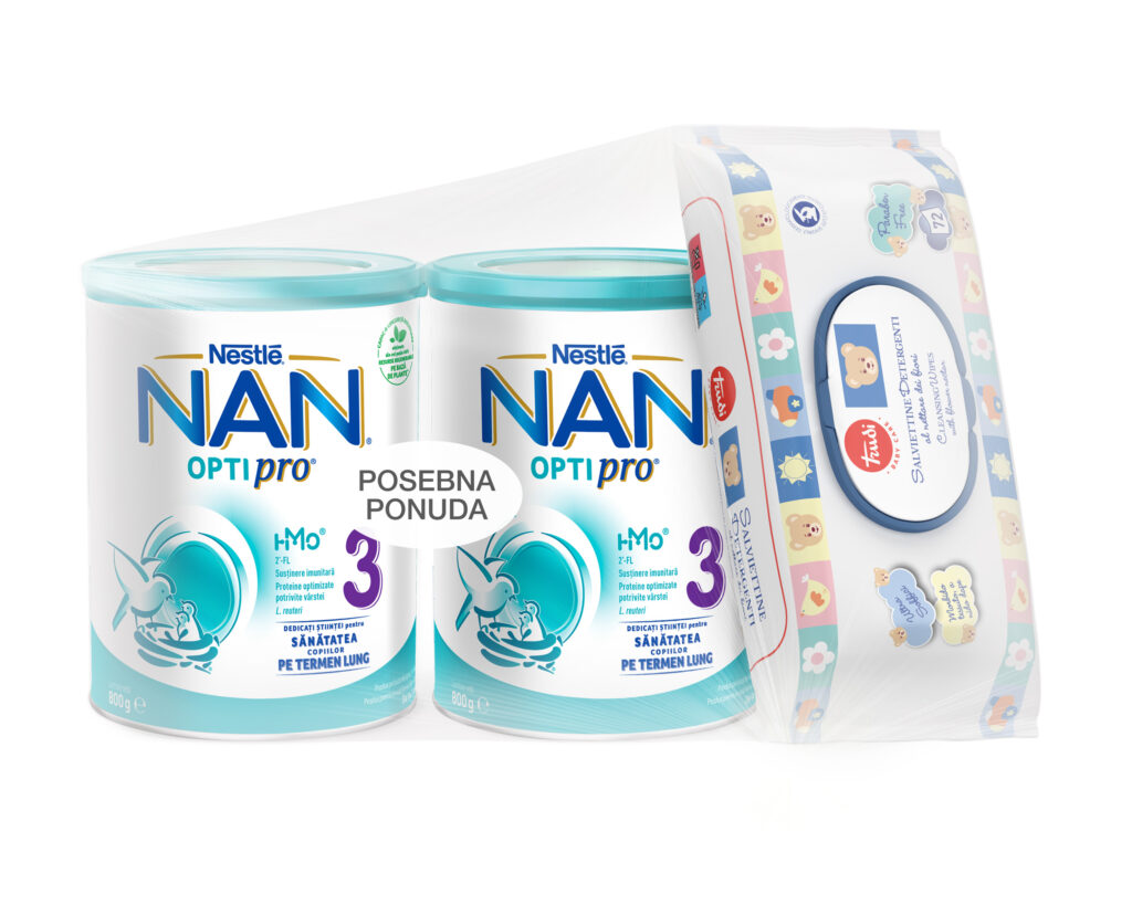 NAN 3 OPTIPRO mlijeko za dojenčad (12-24 mj) 800 g Posebna Ponuda