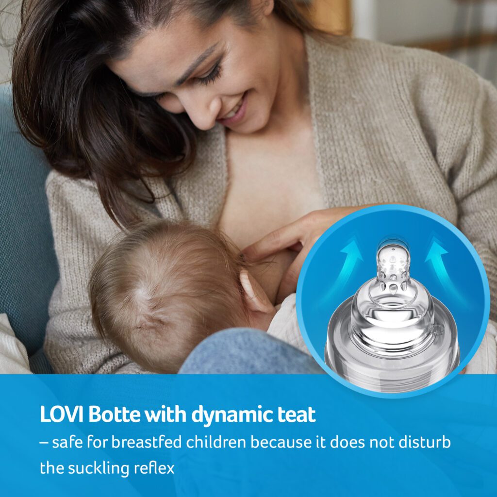 LOVI bočica za hranjenje Botanic 240 ml - Slika 3