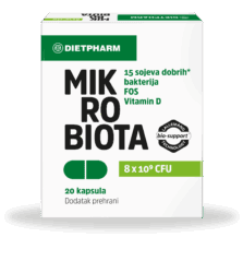 Dietpharm Mikrobiota 20 kapsula