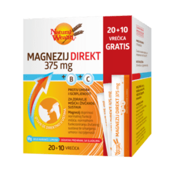 Natural Wealth Magnezij Direkt 375 mg