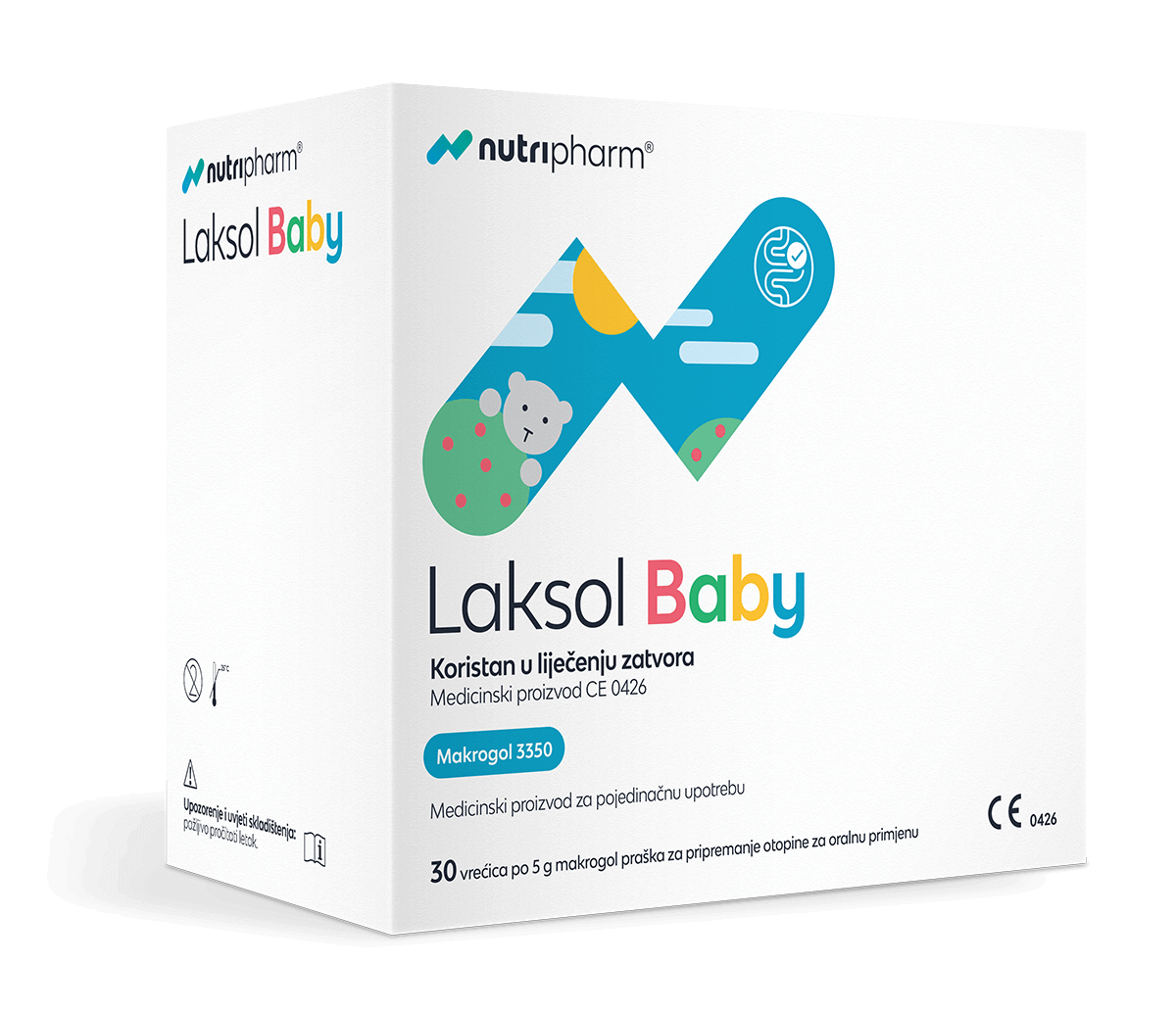 Nutripharm Laksol Baby 30 vrećica