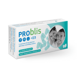 PROblis +D3 menta 30 pastila