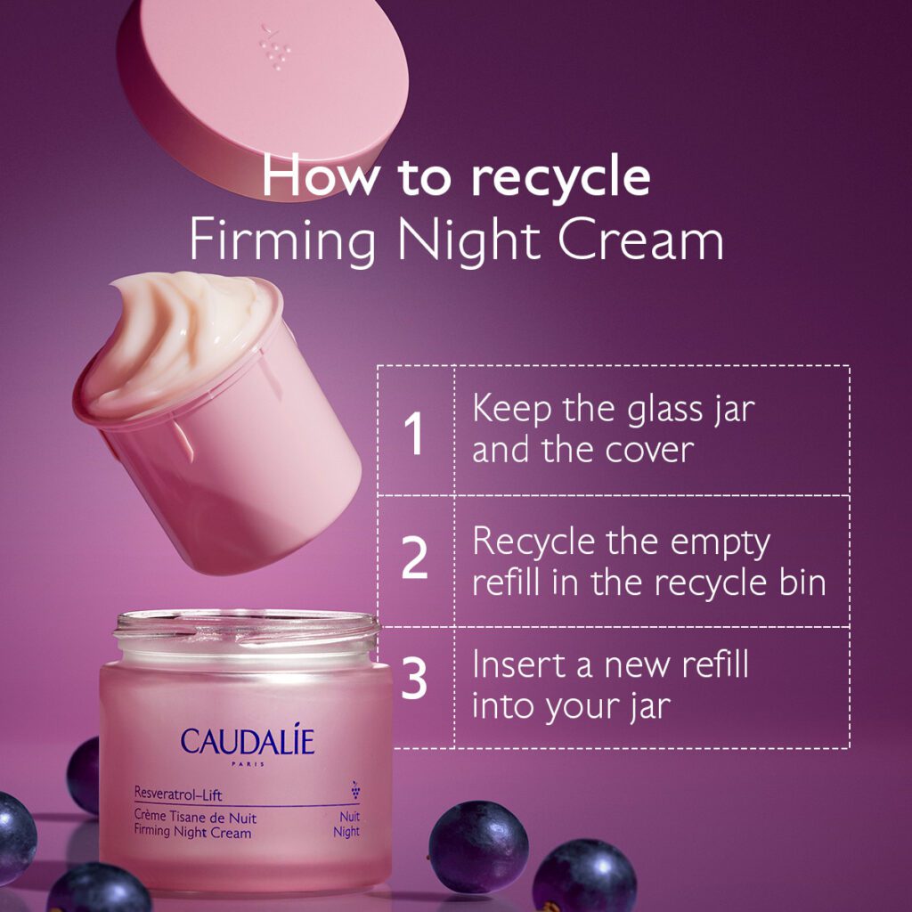 Caudalie Resveratrol-Lift noćna krema refill 50 ml