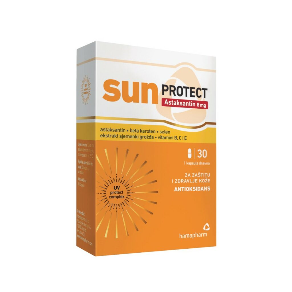 Hamapharm SunProtect Astaksantin 8 mg  kapsule