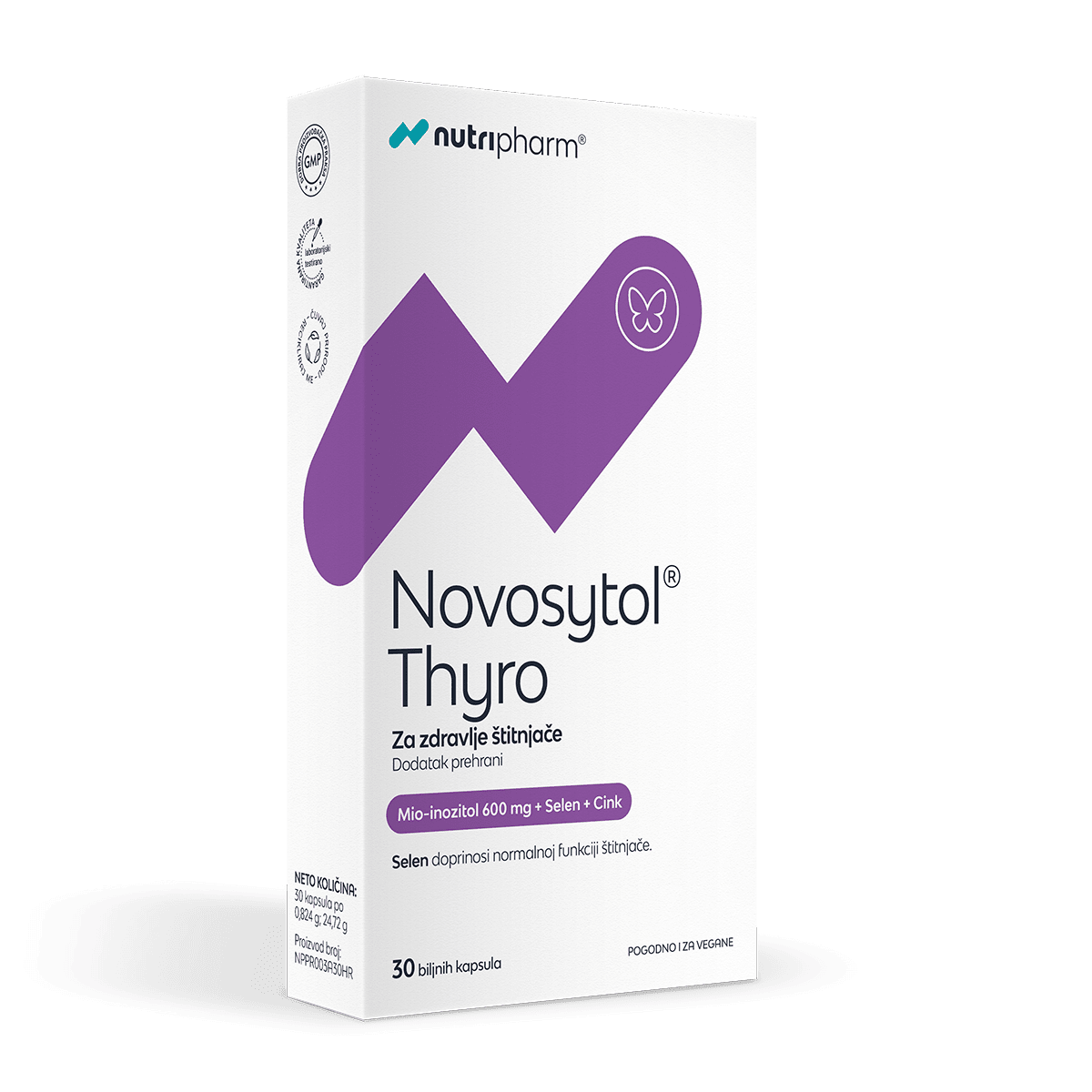 NutriPharm Novosytol Thyro 30 kapsula