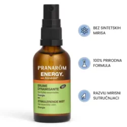 Pranarom Aromaboost sprej za energiju BIO