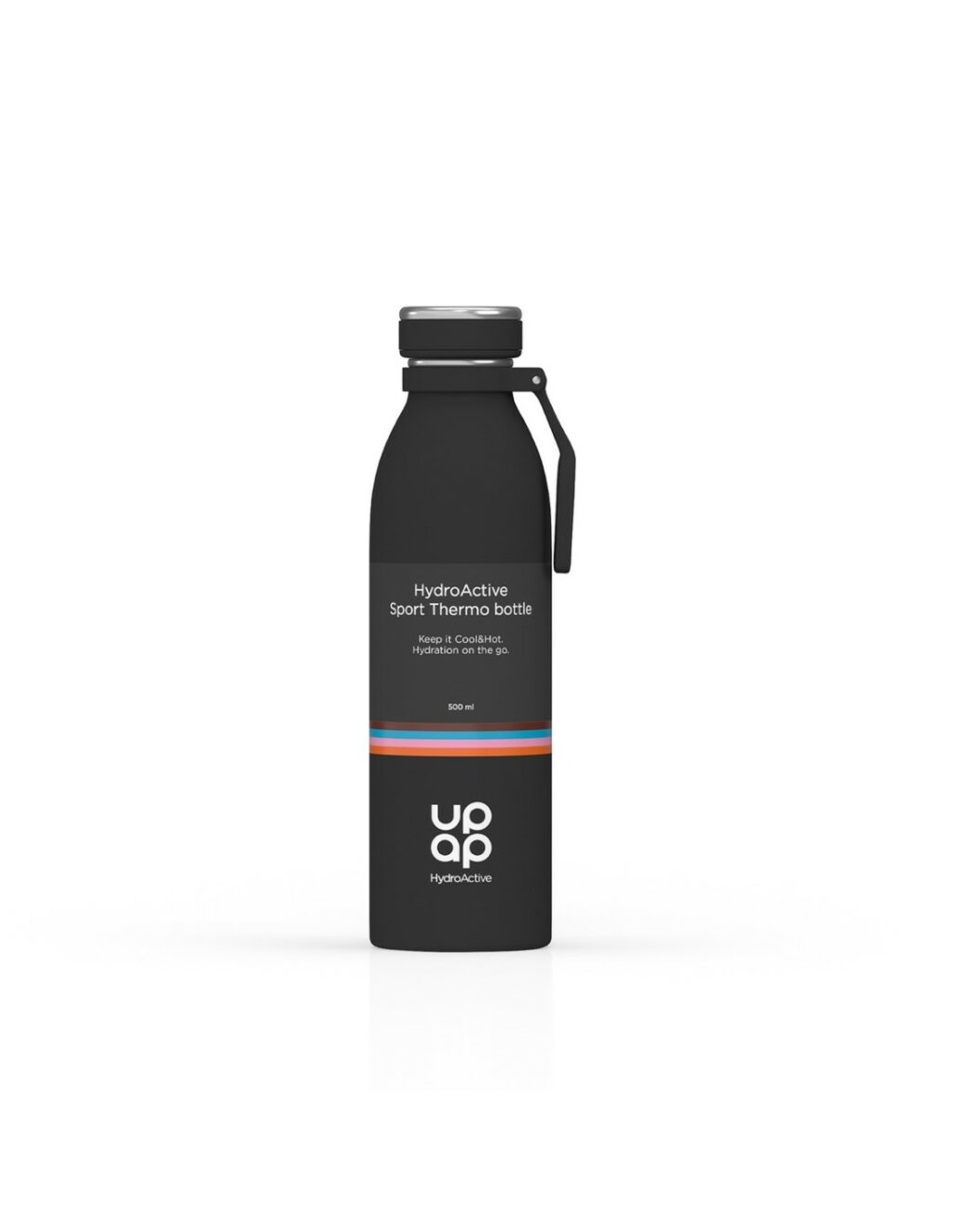 UpAp HydroActive Sport Thermo boca crna 500 ml