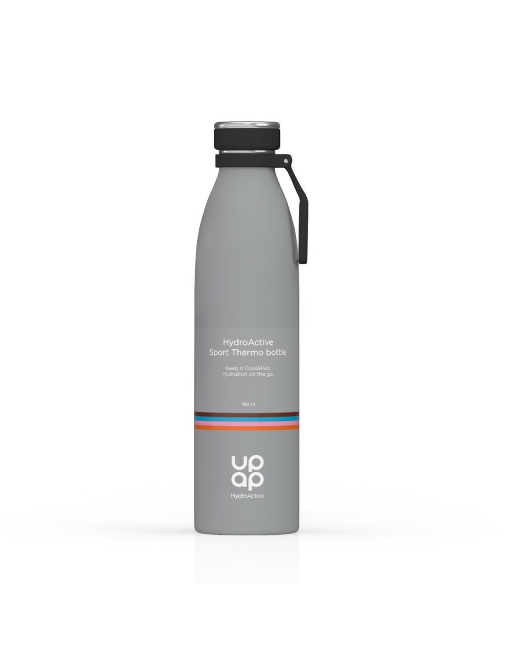 UpAp HydroActive Sport Thermo boca siva 750 ml