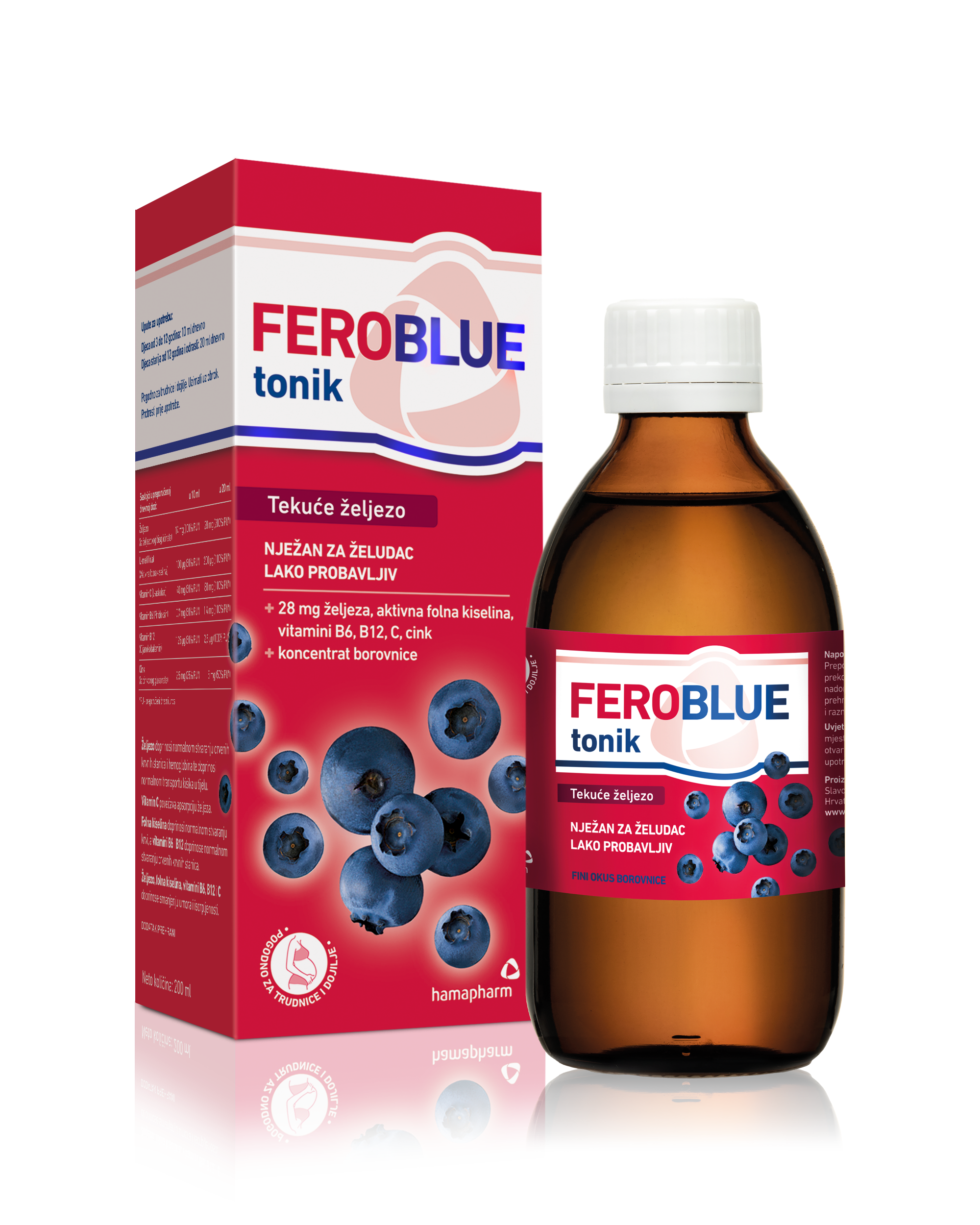 Hamapharm FeroBlue tonik 200 ml