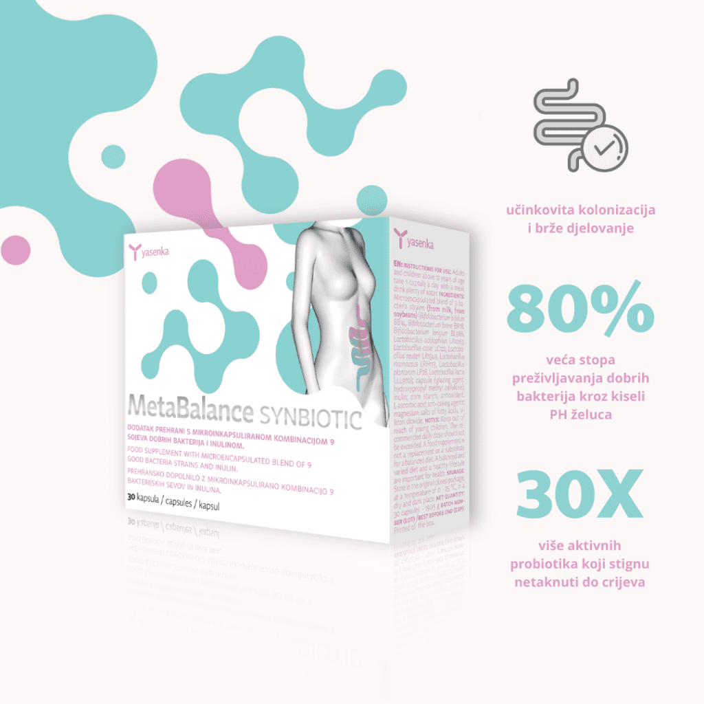 Yasenka MetaBalance SYNBIOTIC 30 kapsula - Slika 2