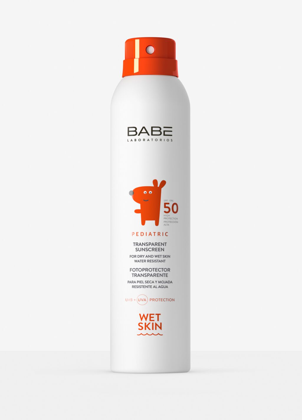 Laboratorios BABÉ Pediatric Transparent Sunscreen Losion SPF50+ 200 ml
