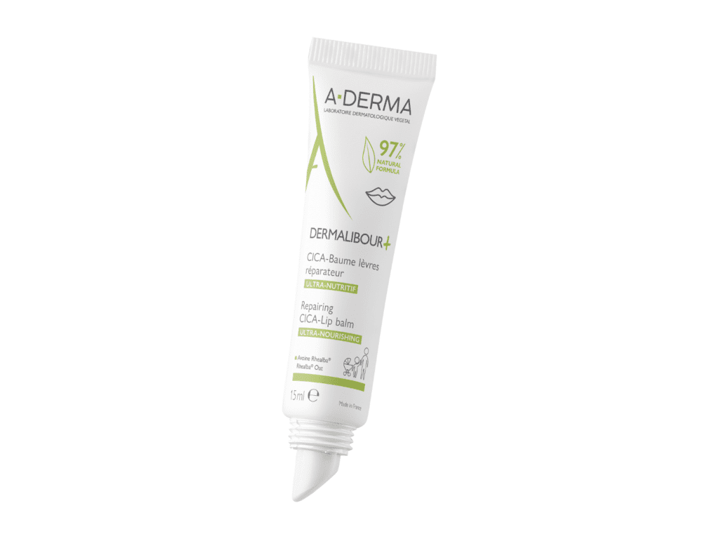 A-Derma Dermalibour+ CICA-balzam za usne 15 ml