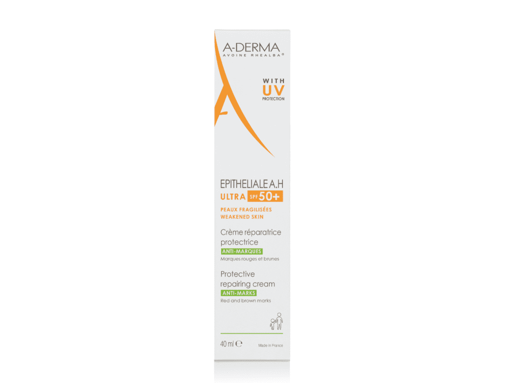 A-Derma Epitheliale A.H Ultra zaštitna obnavljajuća krema SPF 50+ 40 ml