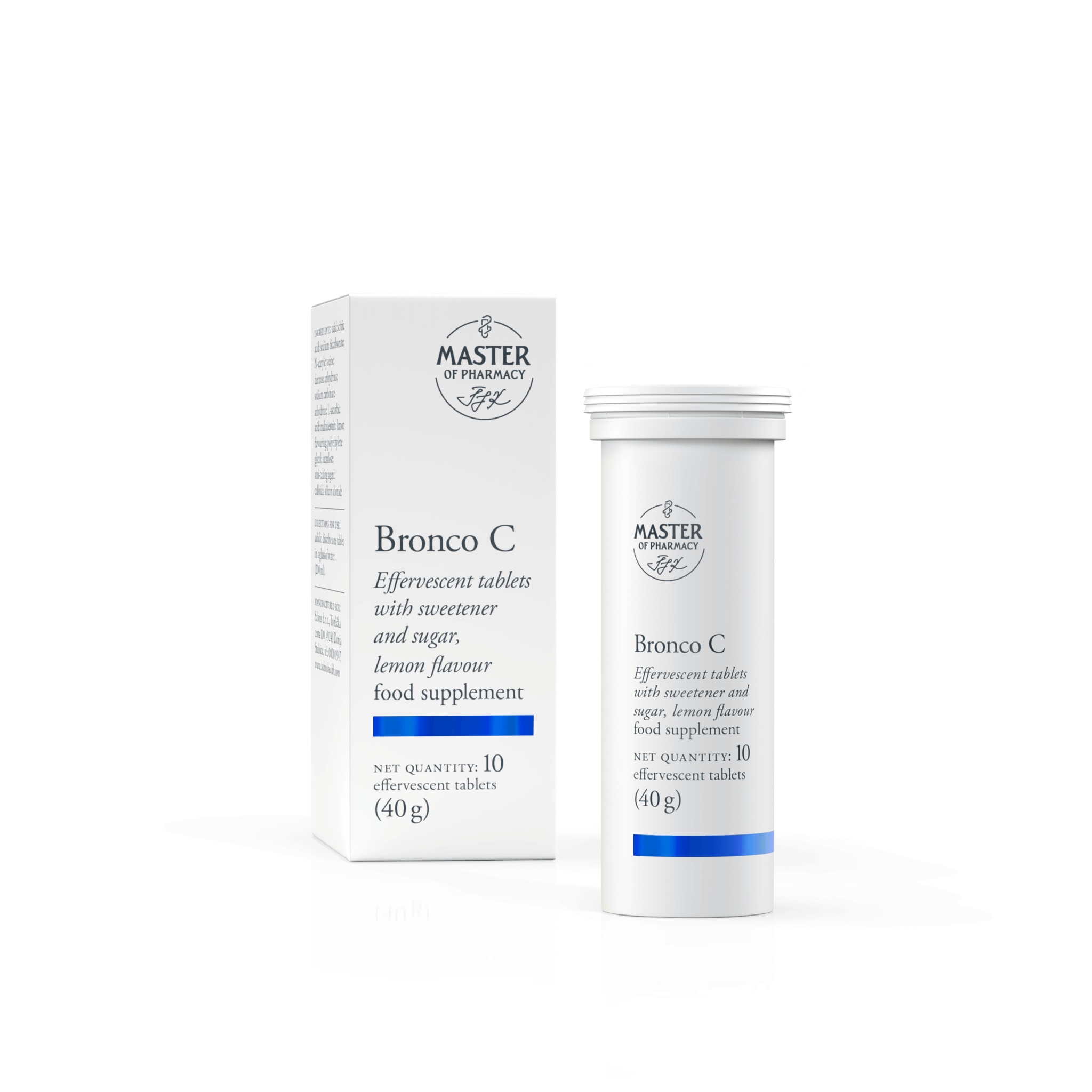Master of Pharmacy Bronco C 10 šumećih tableta