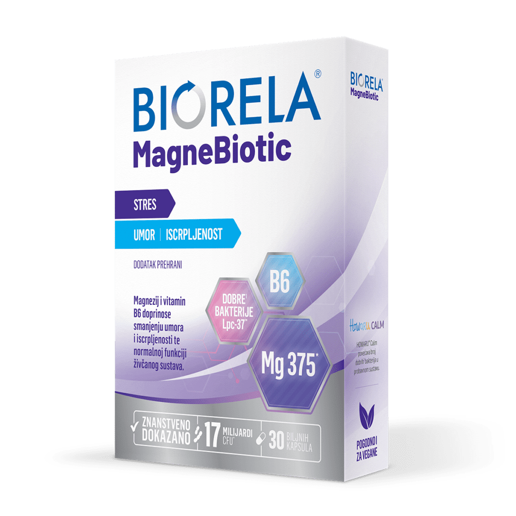Biorela MagneBiotic 30 kapsula