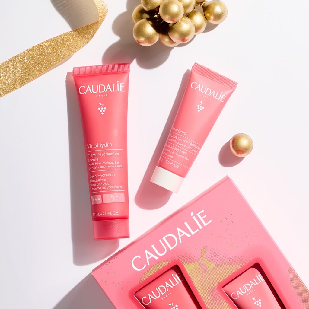 Caudalie Xmas Vinohydra bogata krema SET - Slika 2