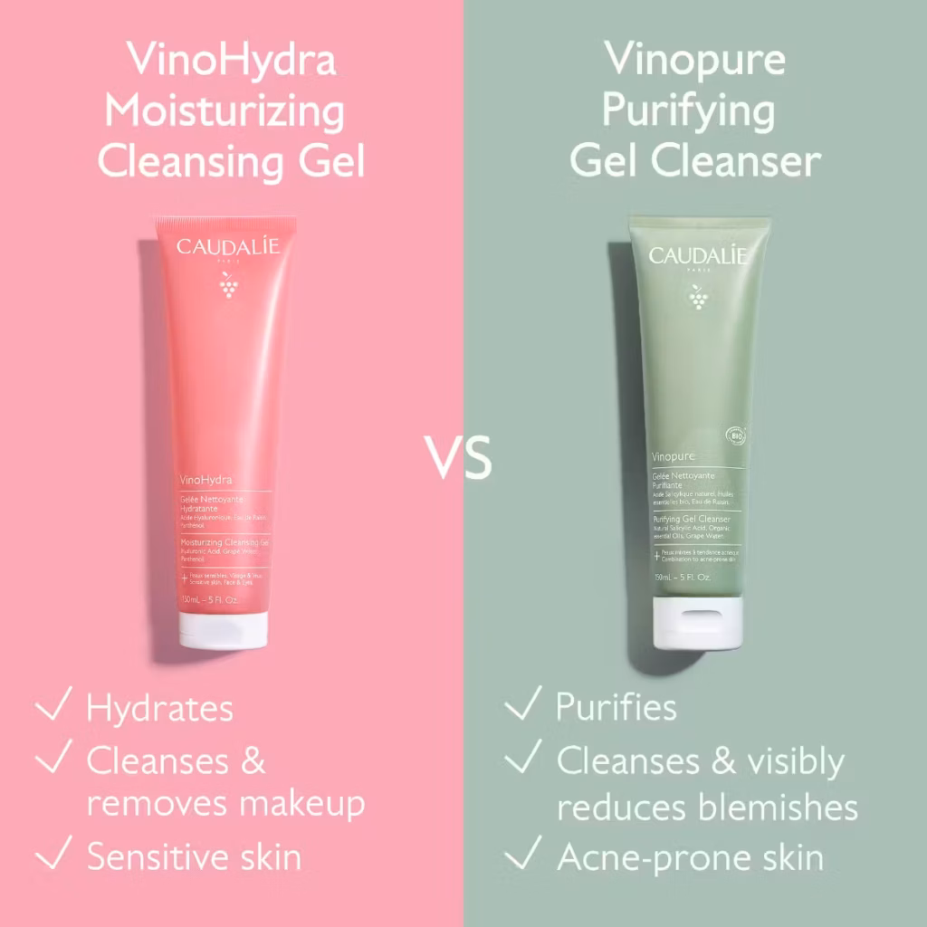 Caudalie VinoHydra gel za čišćenje lica 150 ml - Slika 4
