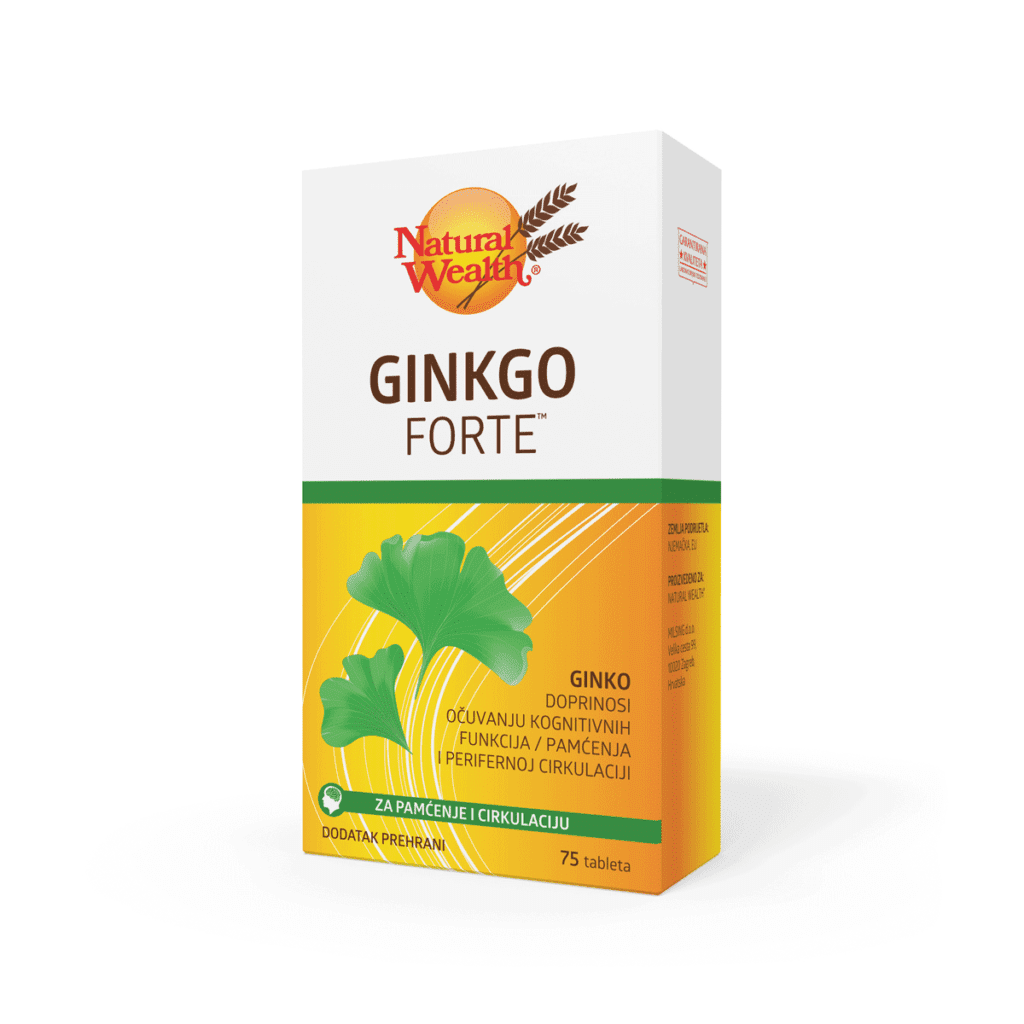 Natural Wealth Ginkgo Forte 75 tableta