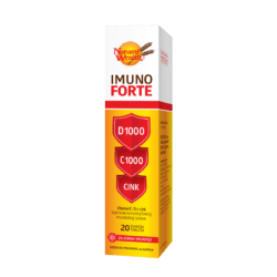 Natural Wealth Imuno Forte D 1000 C 1000 cink 20 šumećih tableta