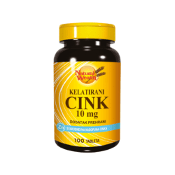 Natural Wealth Cink kelatirani 10 mg tablete