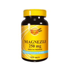 Natural Wealth Magnezij 250 mg 100 tableta
