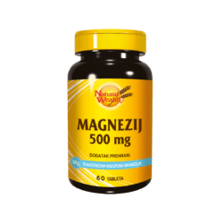Natural Wealth Magnezij 500 60 tableta
