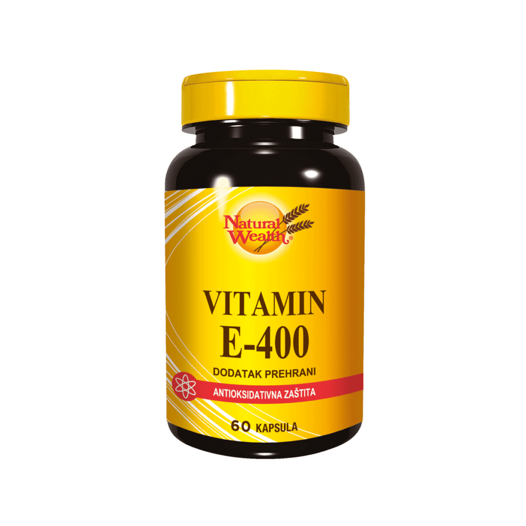 Natural Wealth E-400 i.j. 60 kapsula