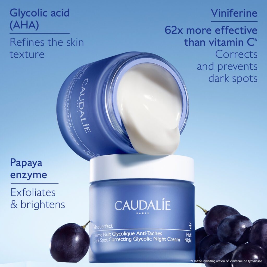 Caudalie Vinoperfect noćna krema s glikolnom kiselinom 50 ml - Slika 2