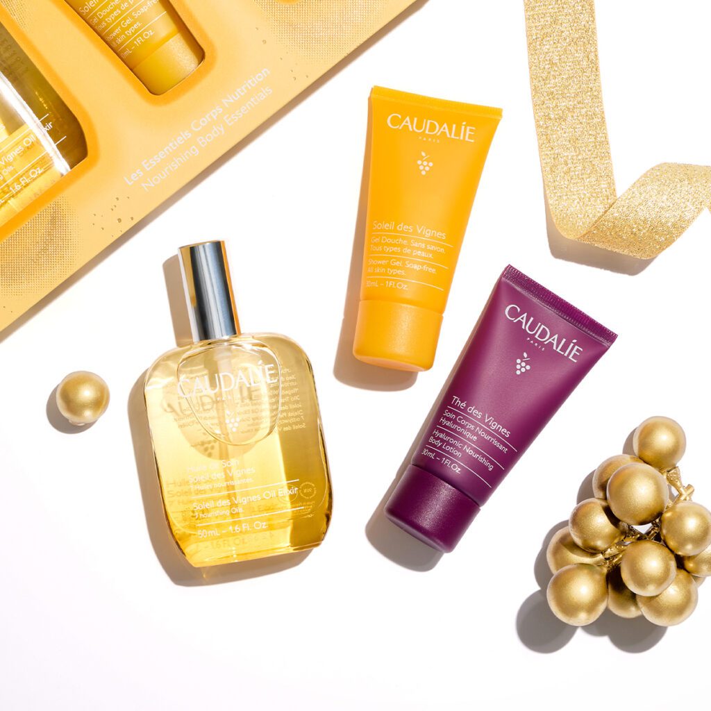 Caudalie Xmas Soleil des Vignes Oil Elixir Set - Slika 2