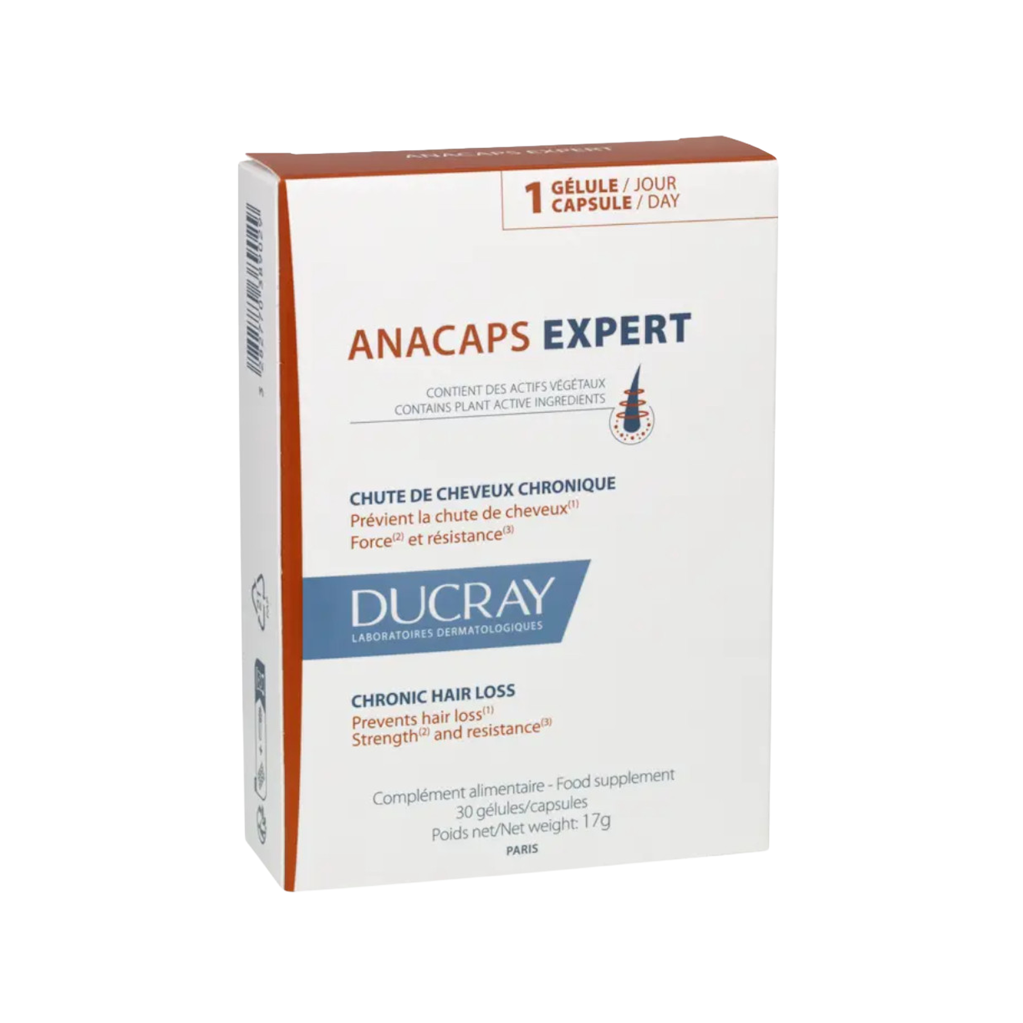 Ducray Anacaps EXPERT 30 kapsula