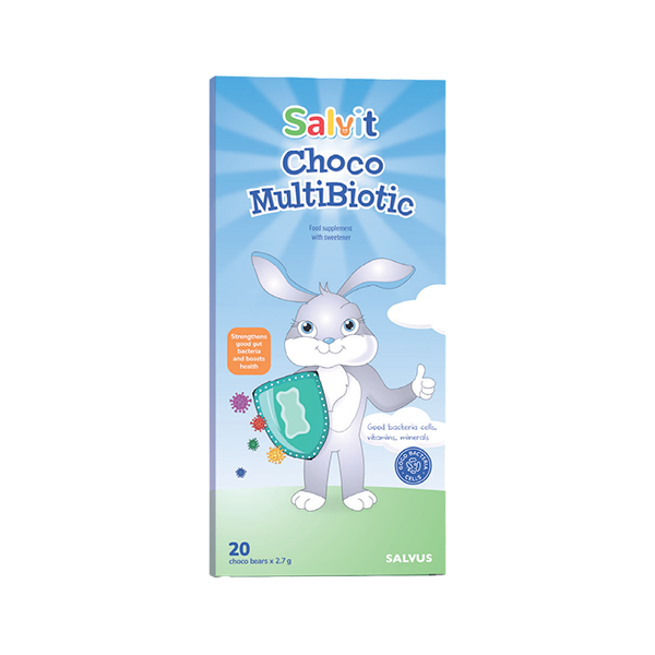 Salvit Choco Multibiotic 20 medvjedića