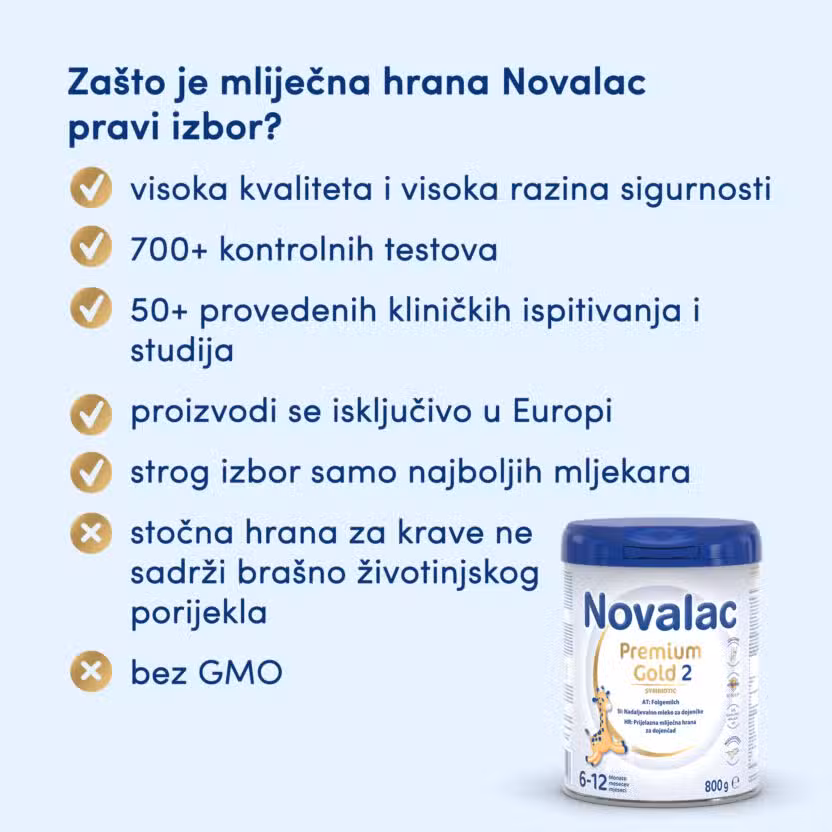 Novalac Premium Gold 2 800 g - Slika 3