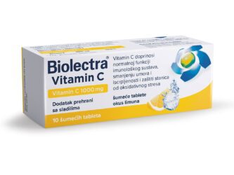 Biolectra Vitamin C 1000 mg 10 šumećih tableta