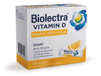 Biolectra Vitamin D3 1000 IU Direkt 30 vrećica