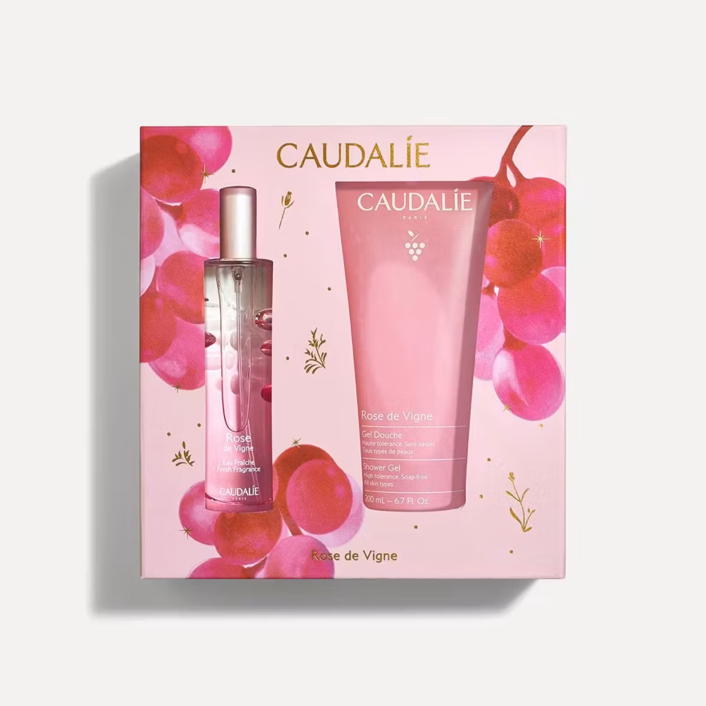 Caudalie Xmas Rose de Vigne Set
