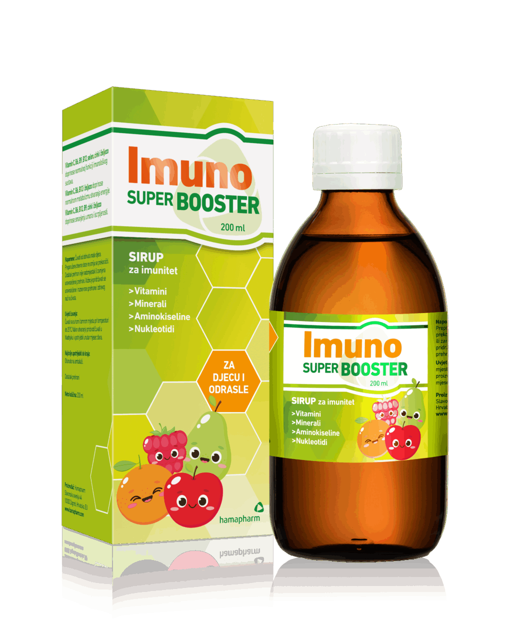 Hamapharm Imuno Super Booster sirup 200 ml