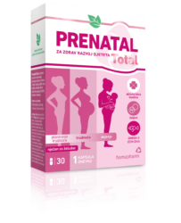Hamapharm Prenatal Total dodatak prehrani za žene, 30 kapsula