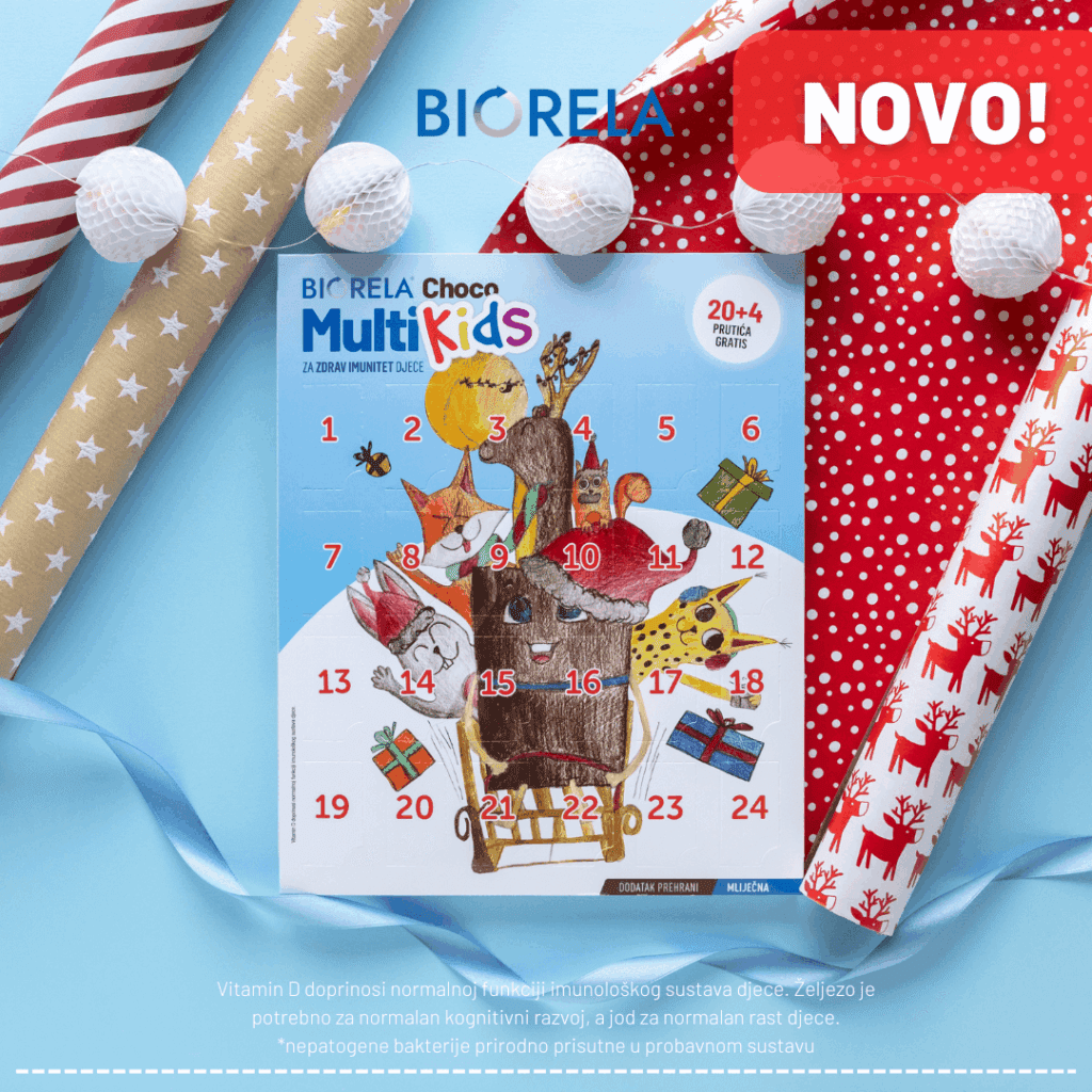 Biorela Choco Multi kids adventski kalendar 24 prutića - Slika 2