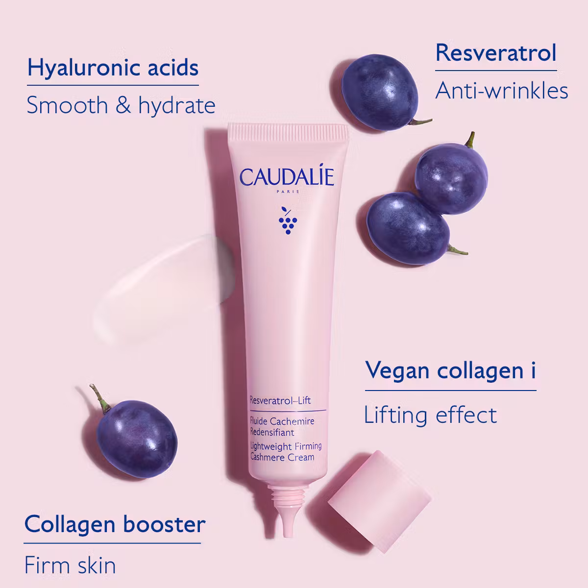 Caudalie Resveratrol-Lift hidratantni fluid 40 ml - Slika 3